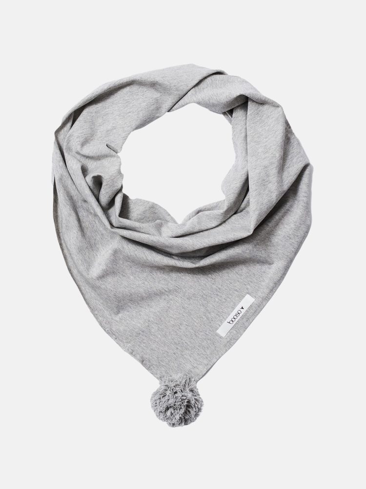 BOOSO kaklaskarė POMPOM (Pilka)