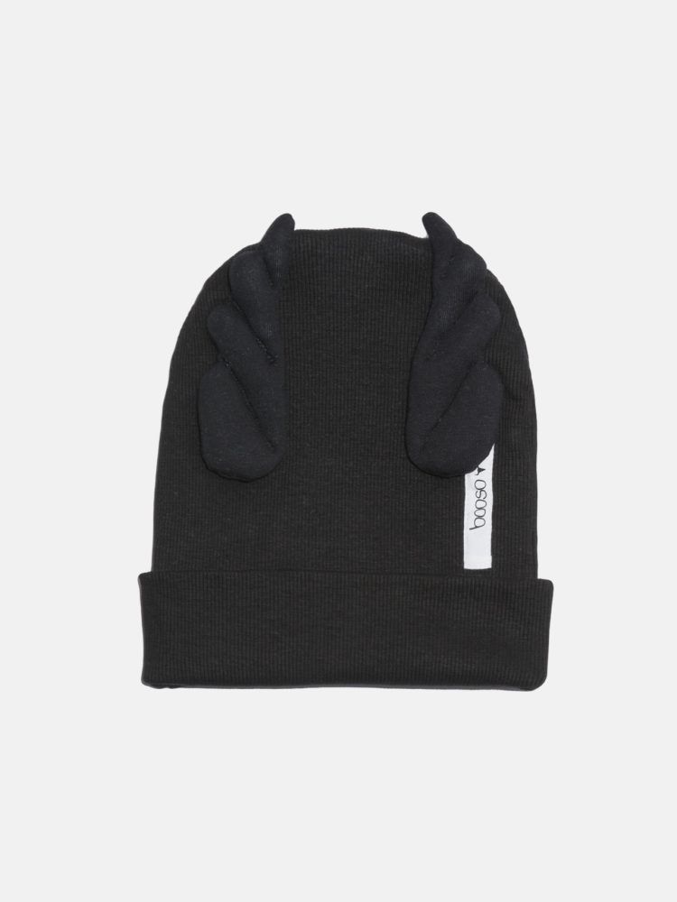 Booso dvisluoksnė SPARNŲ kepurė BLACK