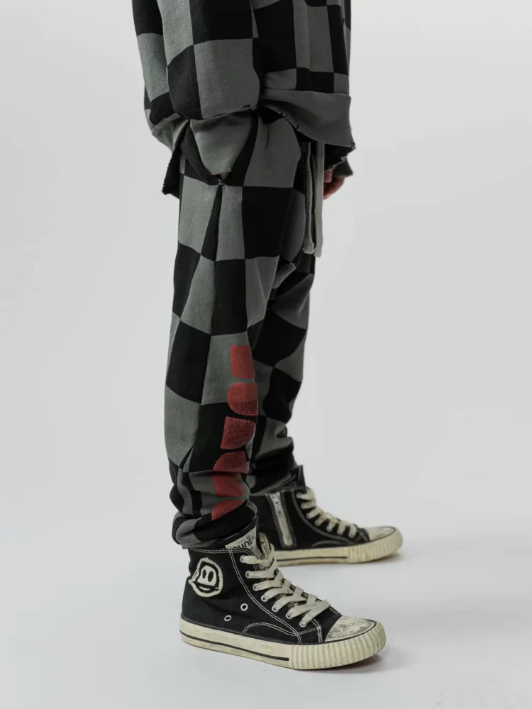 Nununu kelnės CHECKMATE BAGGY graphite