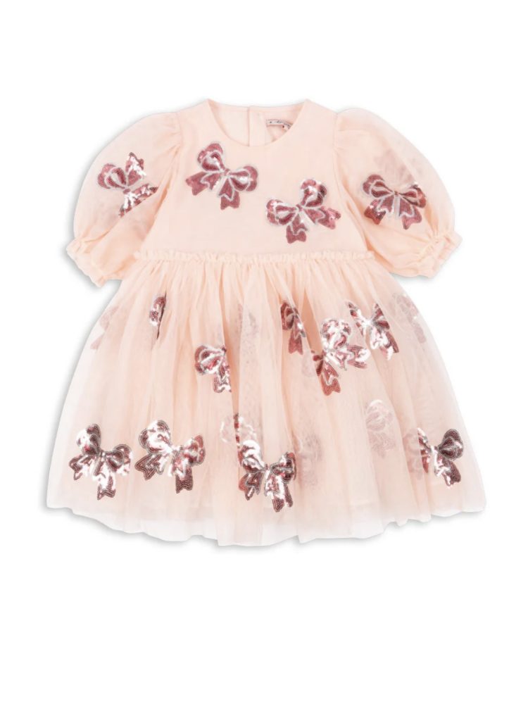 Konges Sløjd YVONNE SLEEVE DRESS - BELLA BOW