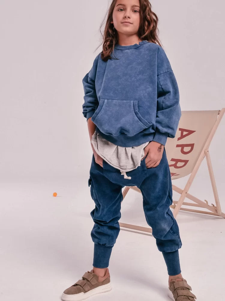 Booso kelnės FRINGLE PANTS navy