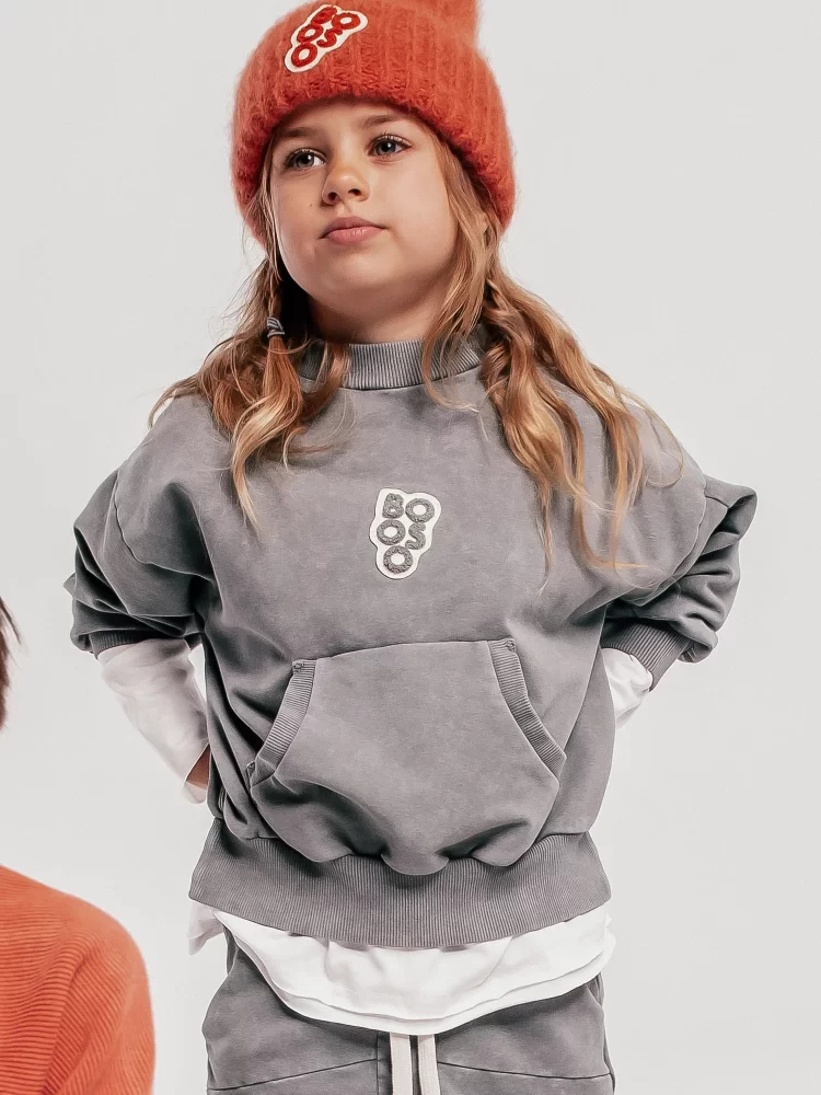 Booso džemperis SIMPLE STEEL SWEATSHIRT