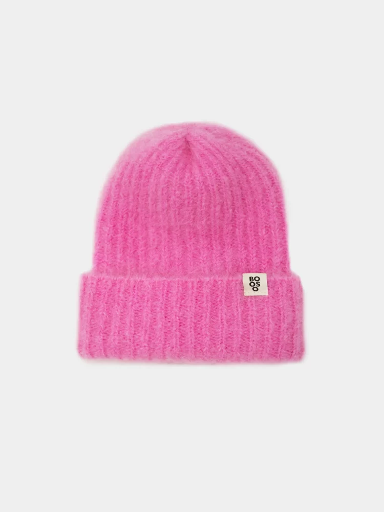 Booso kepurė FLUFF BEANIE pink