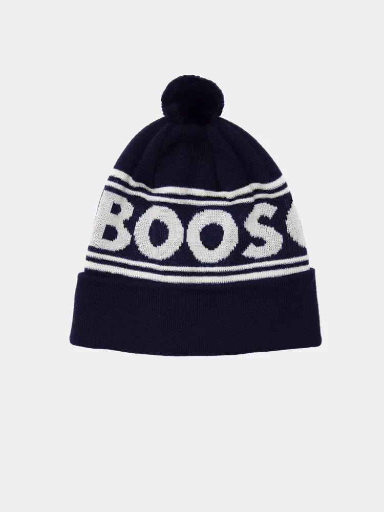 Booso merino vilnos kepurė APRES BOOSO BEANIE navy/ecru