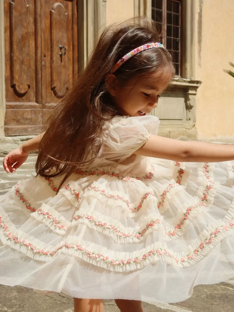 Konges Slojd suknelė JOELLE DRESS - BUTTERCREAM
