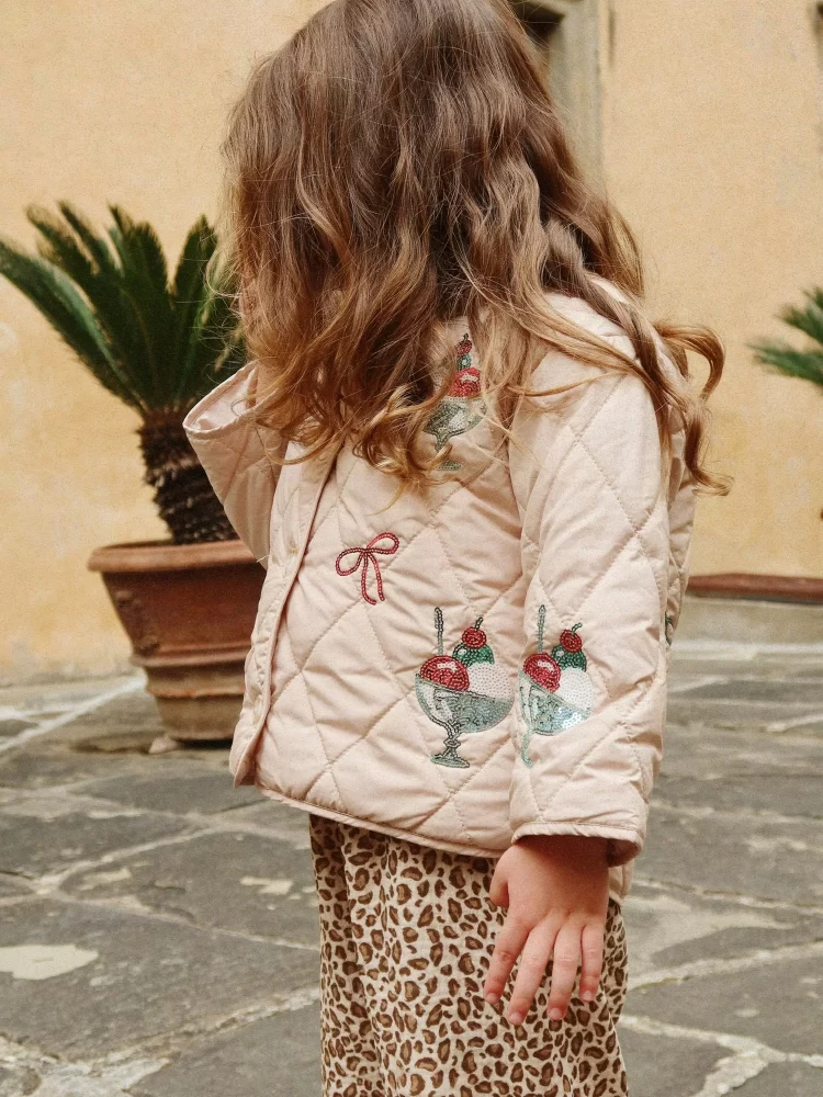 Konges Slojd striukė FLORA SEQUIN JACKET - GELATO