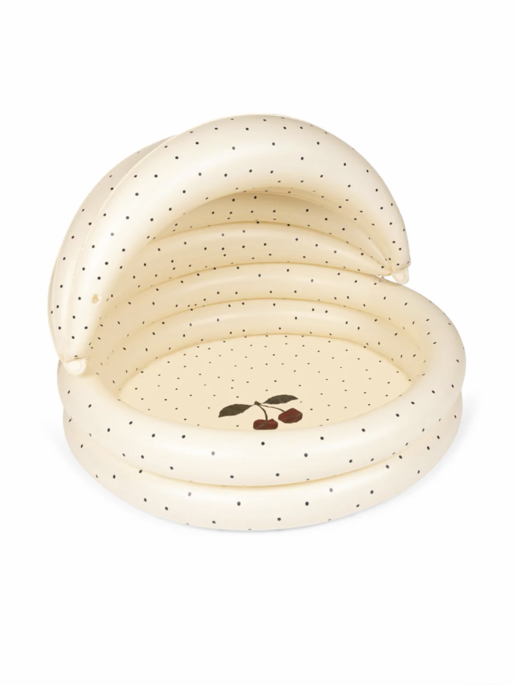 Konges Slojd baseinas pool with canopy navy dot
