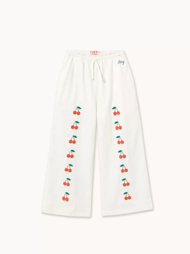 Tiny cottons MINI CHERRIES TWILL PANT