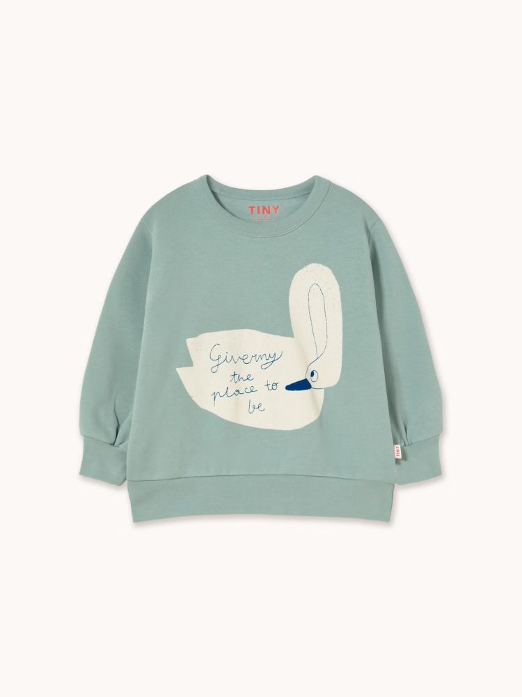 Tiny cottons SWAN GRAPHIC SWEATSHIRT