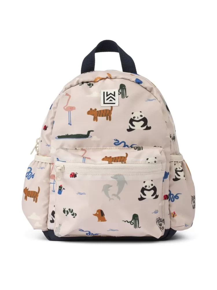 Liewood kuprinė ANDREAS BACKPACK AROUND THE WORLD / SANDY