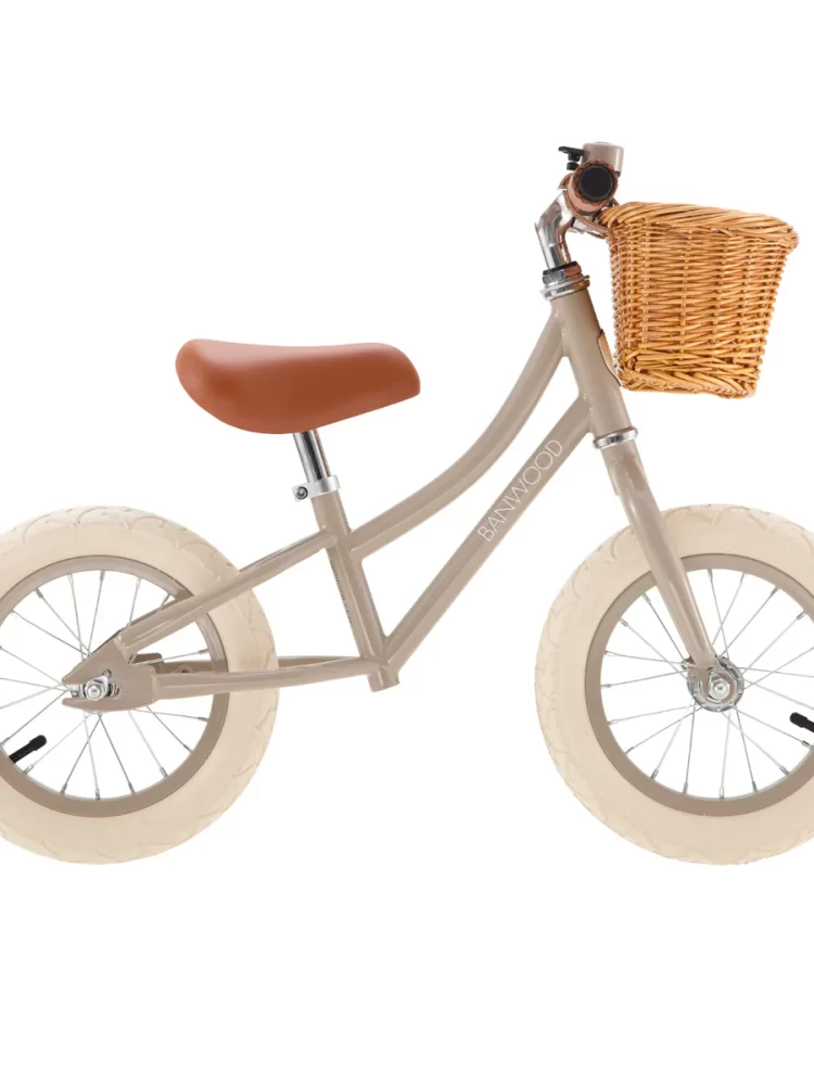 Banwood balancinis dviratis FIRST GO VINTAGE - BEIGE