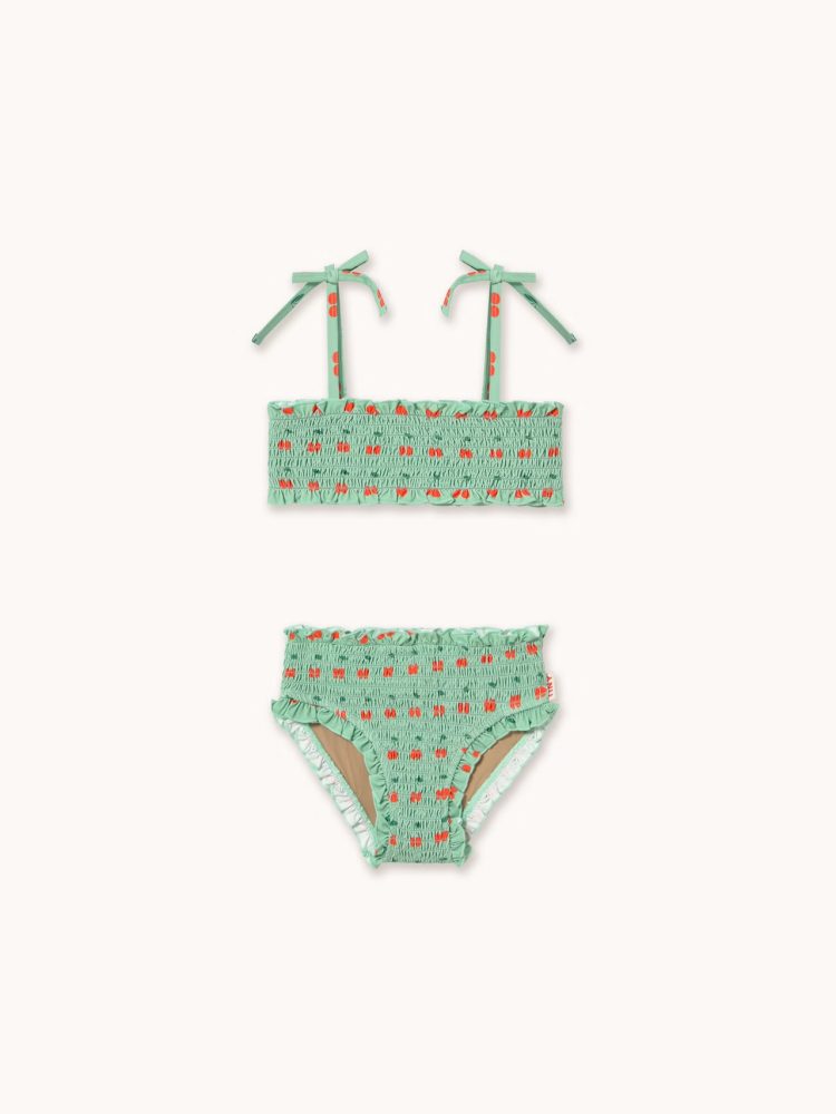 Tiny cottons maudymosi kostiumas CHERRIES SMOCK SWIM SET