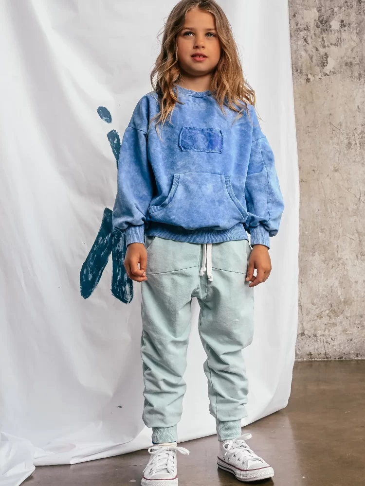 Booso kelnės STRIPED MINT PANTS
