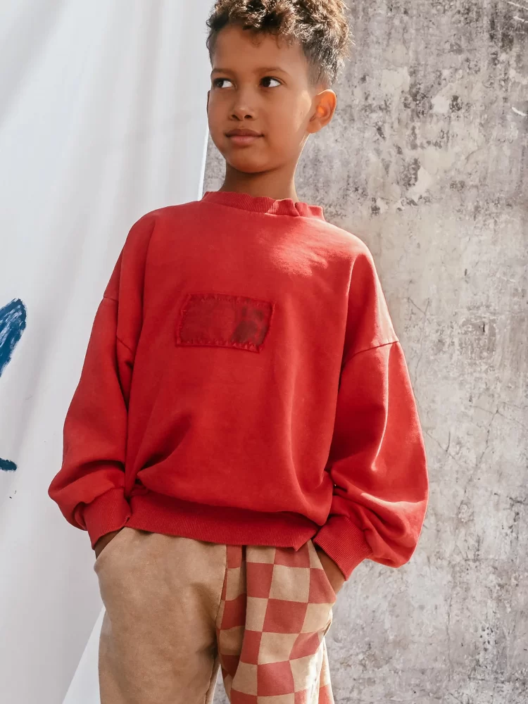 Booso džemperis SIMPLE SWEATSHIRT RED