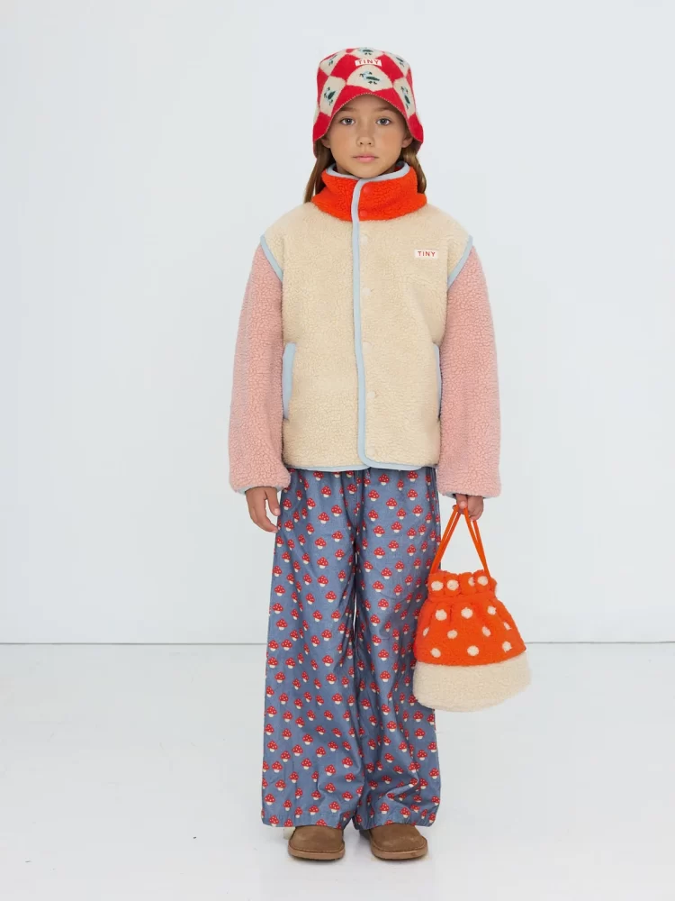 Tiny cottons švarkelis/striukė COLOR BLOCK SHERPA JACKET