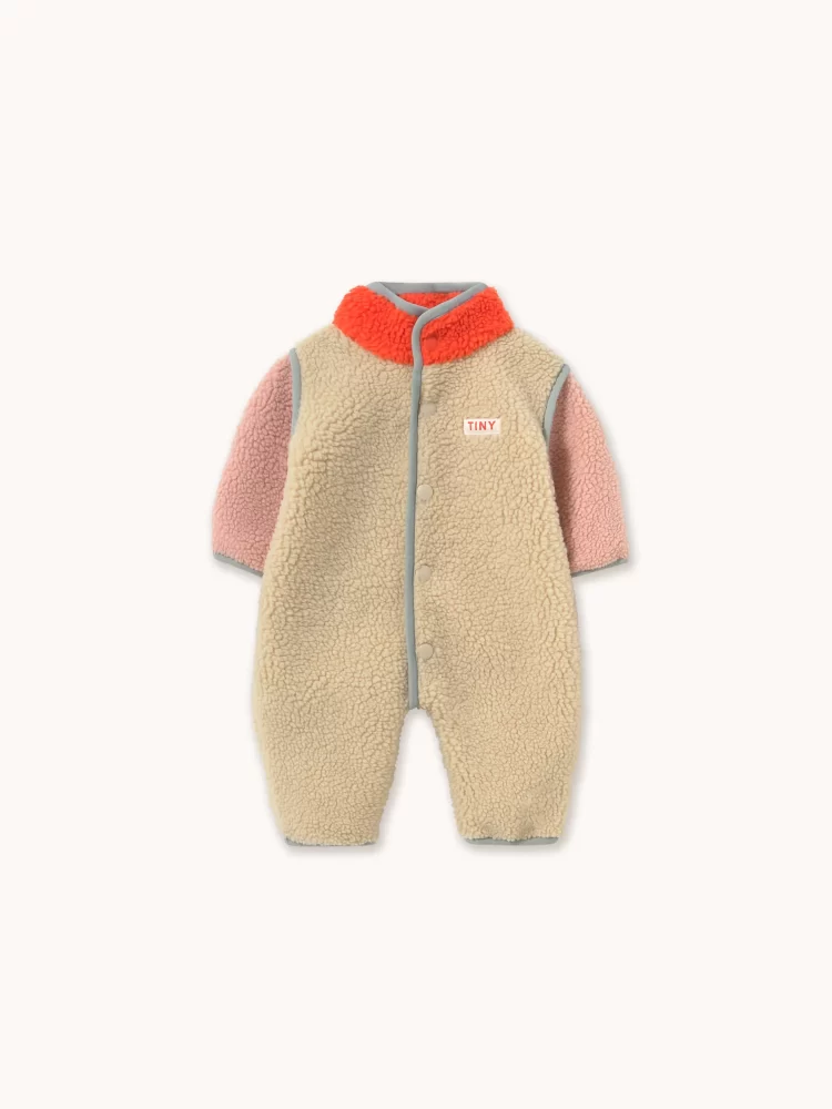 Tiny cottons kombinezonas COLOR BLOCK SHERPA ONE-PIECE
