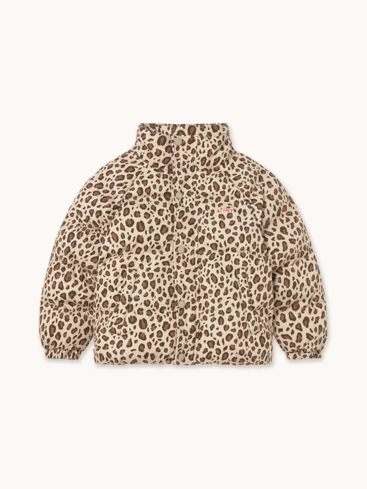 Tiny cottons striukė ANIMAL PRINT SHORT PADDED JACKET