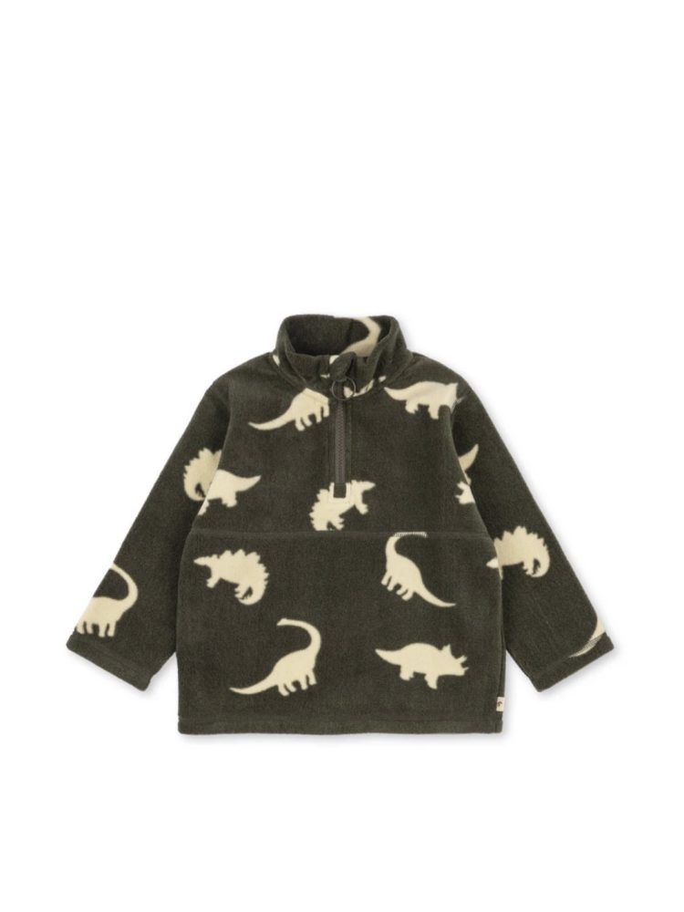 Konges slojd džemperis tavi fleece sweatshirt dino silhouette