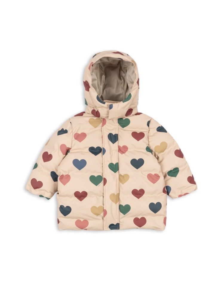 Konges Slojd striukė ace waterproof puffer jacket bon coeur coloré