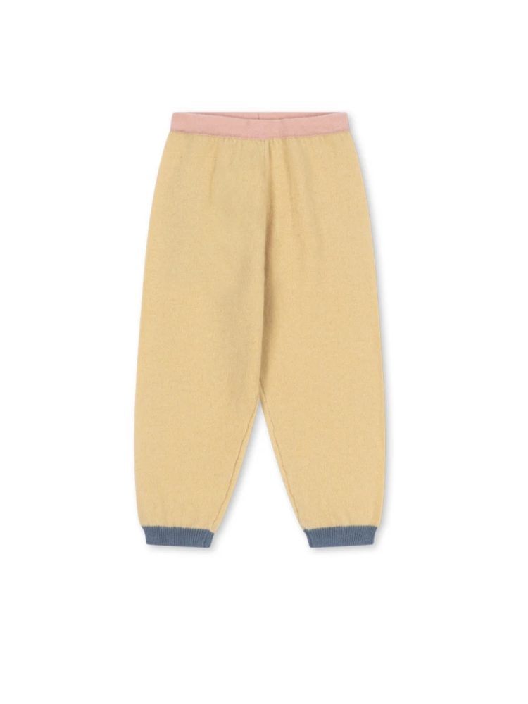 Konges Slojd vilnos kelnės colletti yellow