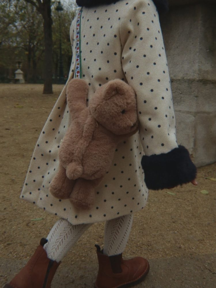 Konges Slojd rankinukas teddy bag teddy bear