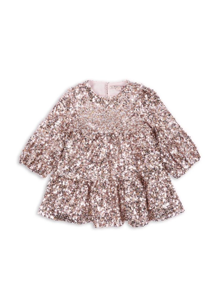 Konges slojd suknelė lila sequins dress grey/rosa