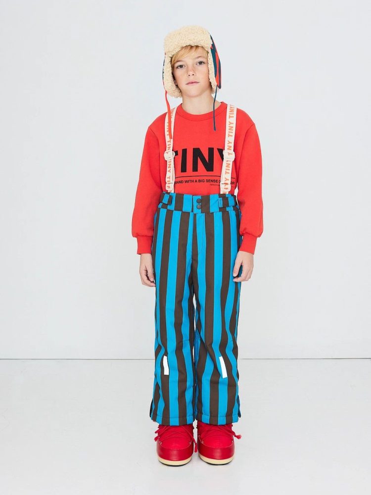 Tiny cottons sniego kelnės Striped ski