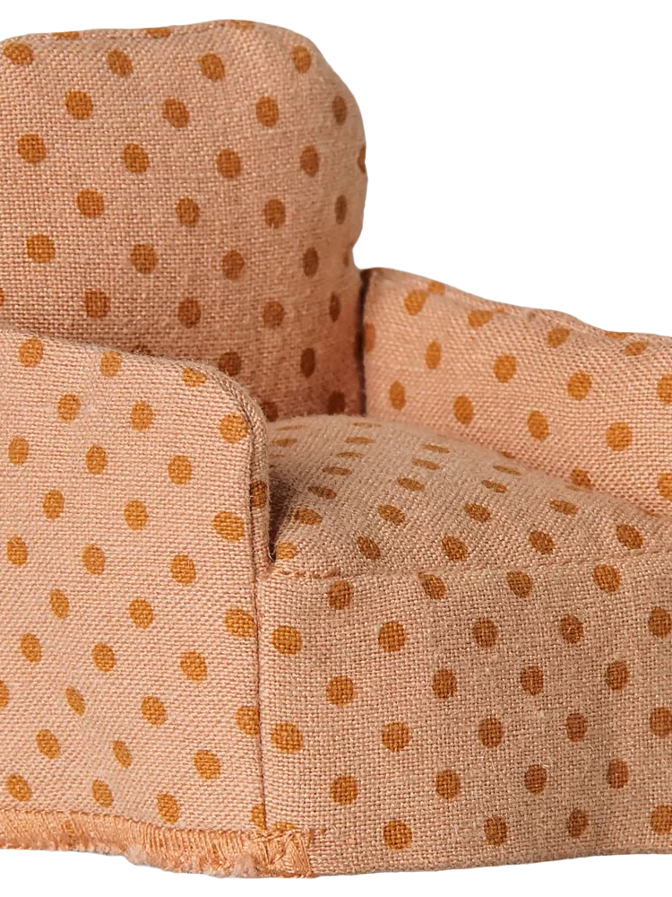 Maileg SULANKSTOMA KĖDĖ, MOUSE - DOTS